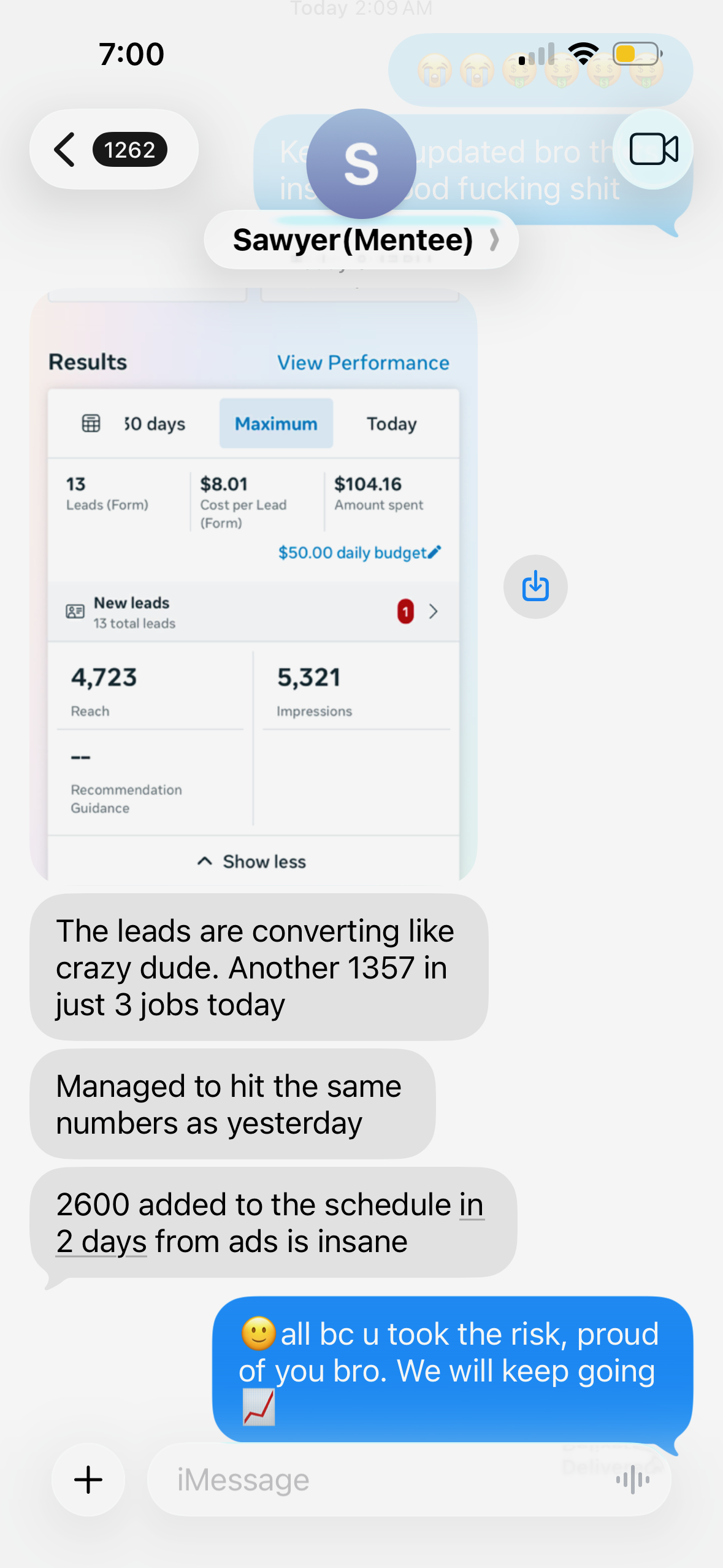 Client message screenshot 10