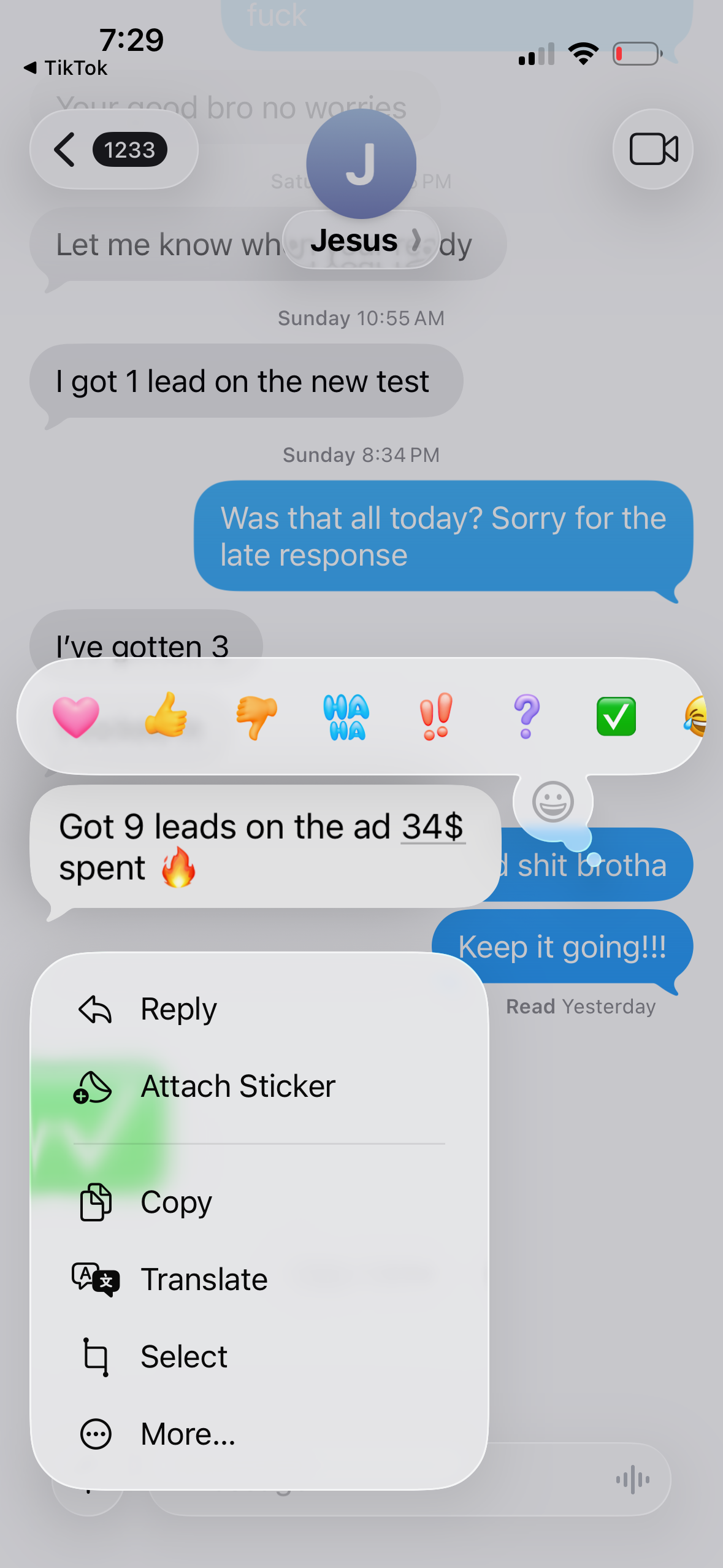 Client message screenshot 4